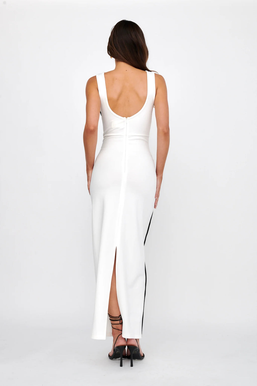 Carmella | Women's Scoop Neck Sleeveless Bodycon Wedding Guest Dress