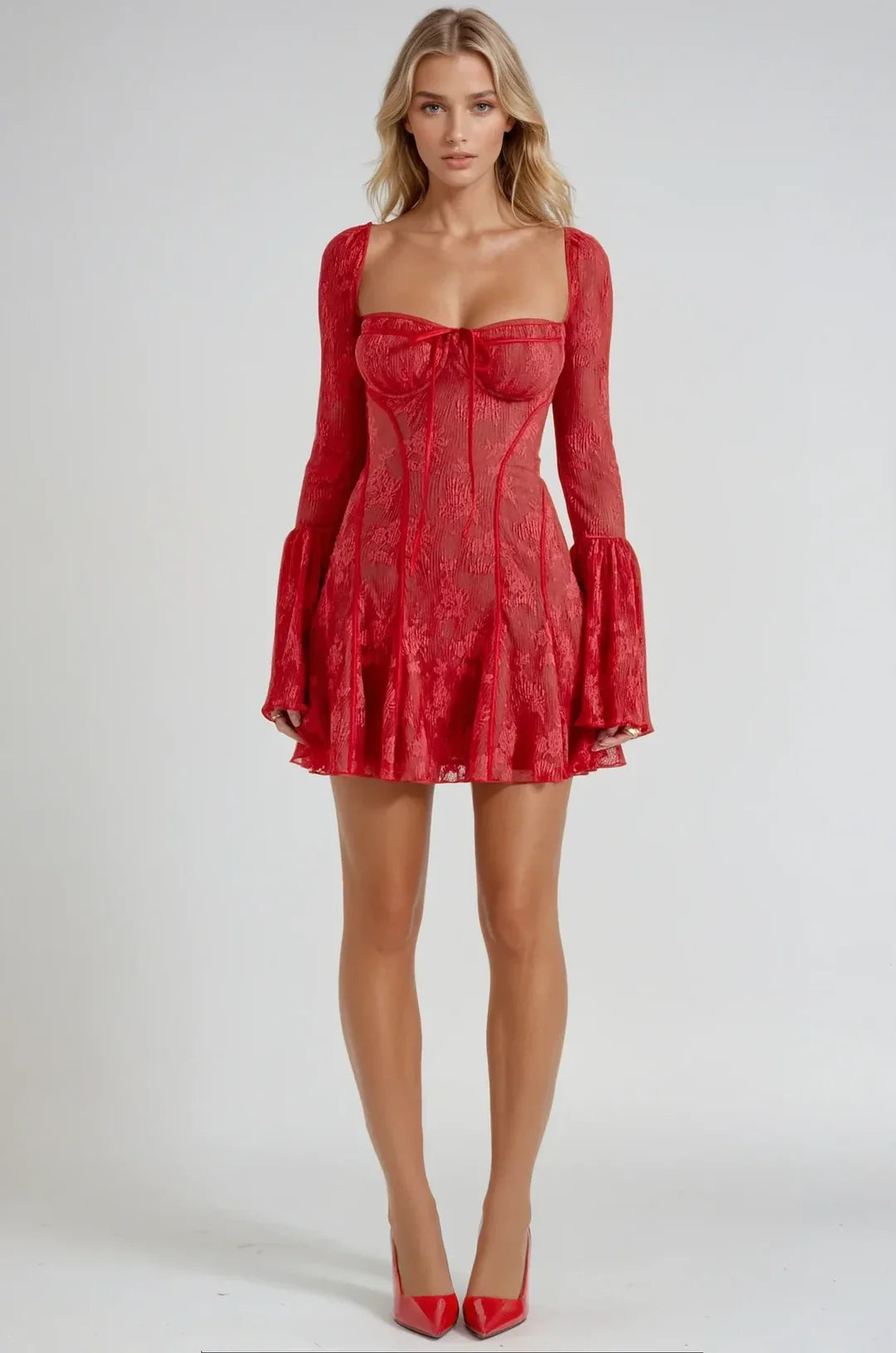 Cassandra | Women’s Sweetheart Neck Corset Mini Party Dress