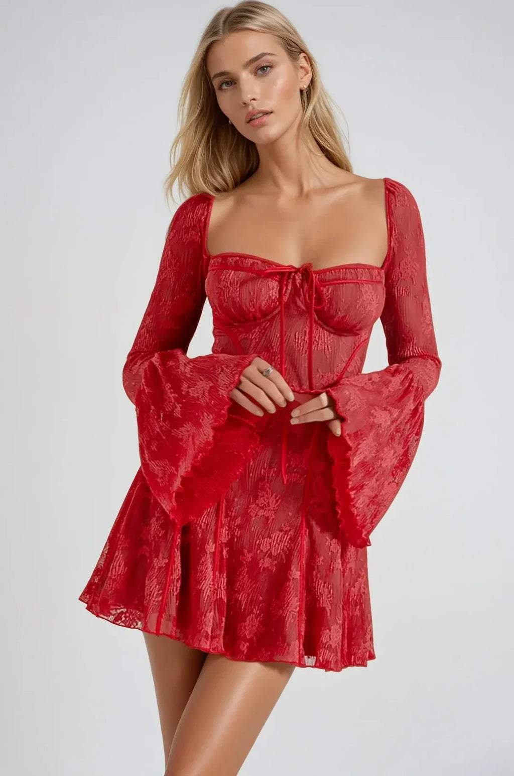 Cassandra | Women’s Sweetheart Neck Corset Mini Party Dress