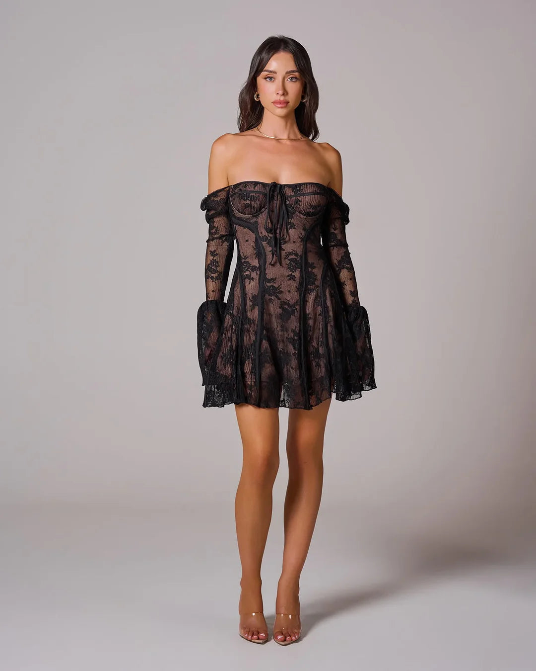 Cassandra | Women’s Sweetheart Neck Corset Mini Party Dress