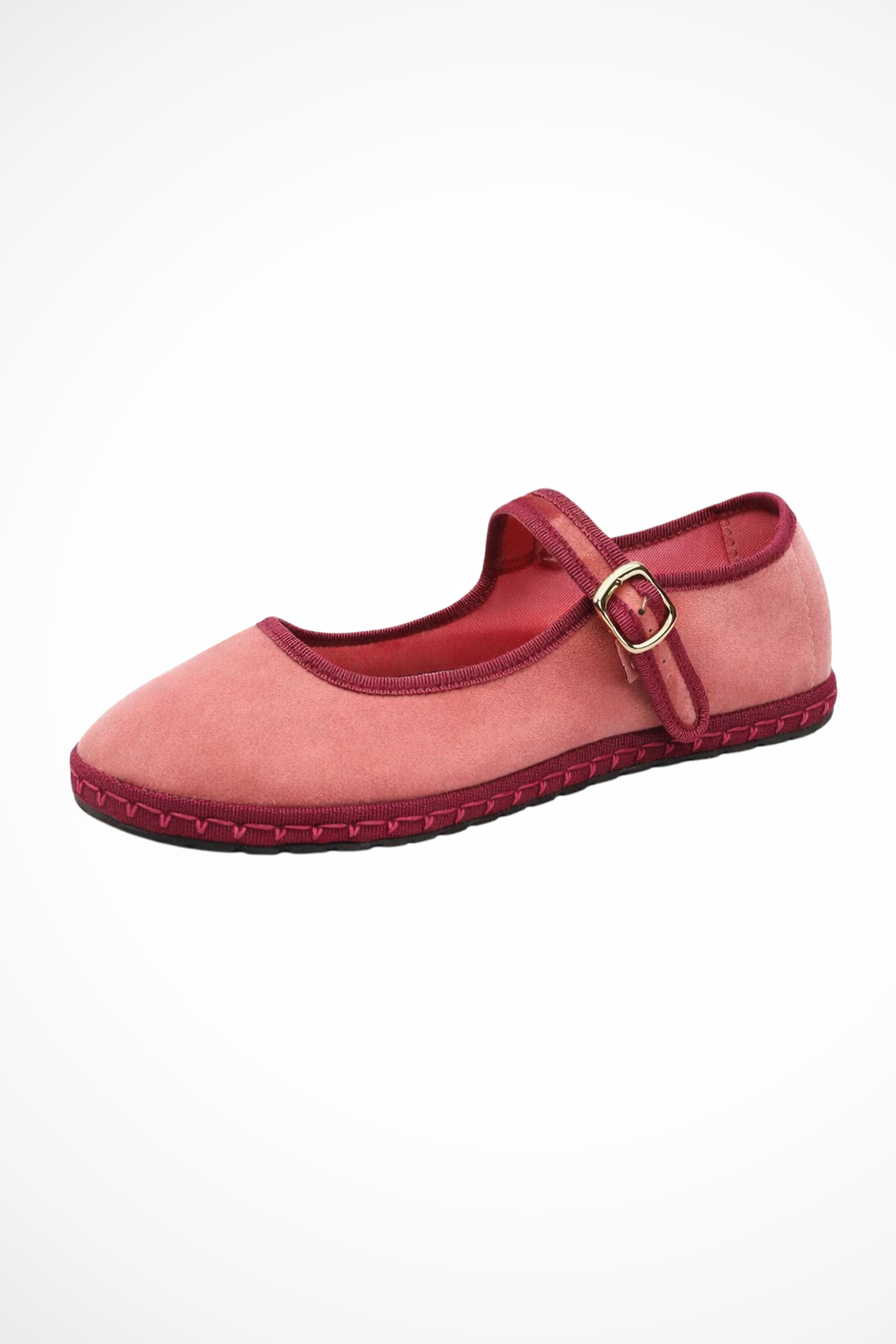 Chandra | Women’s Buckle Strap Mary Jane Ballet Flats