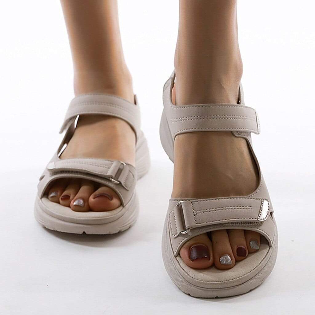 Charleen | Women's Double Adjustable Strap Summer Sandals