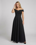 Cleo | Women's A Line Off Shoulder Flowy Wedding Guest Dress