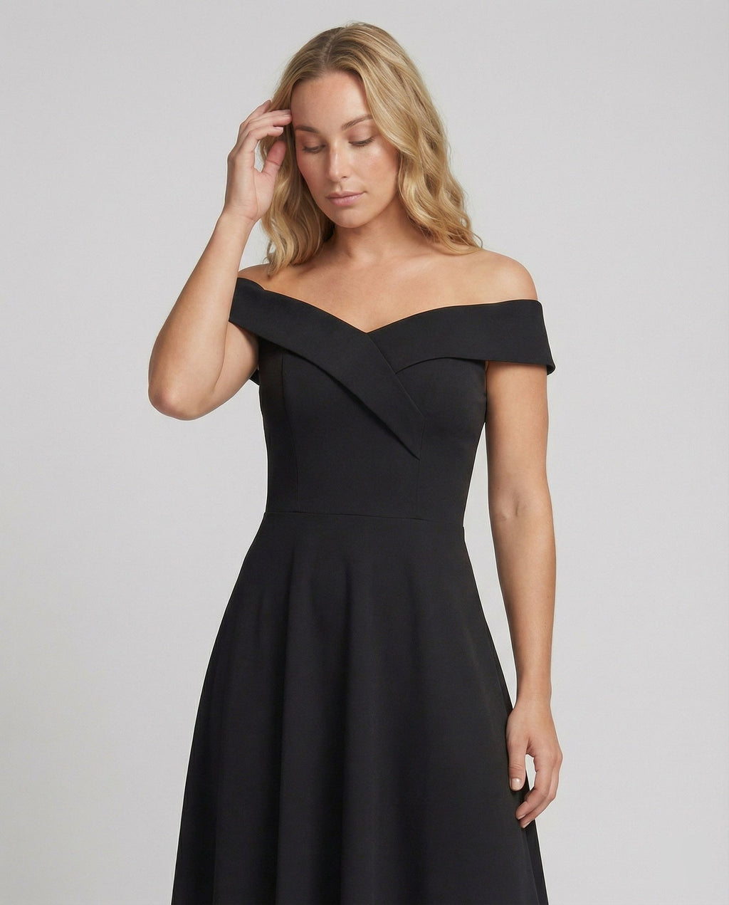 Cleo | Women's A Line Off Shoulder Flowy Wedding Guest Dress