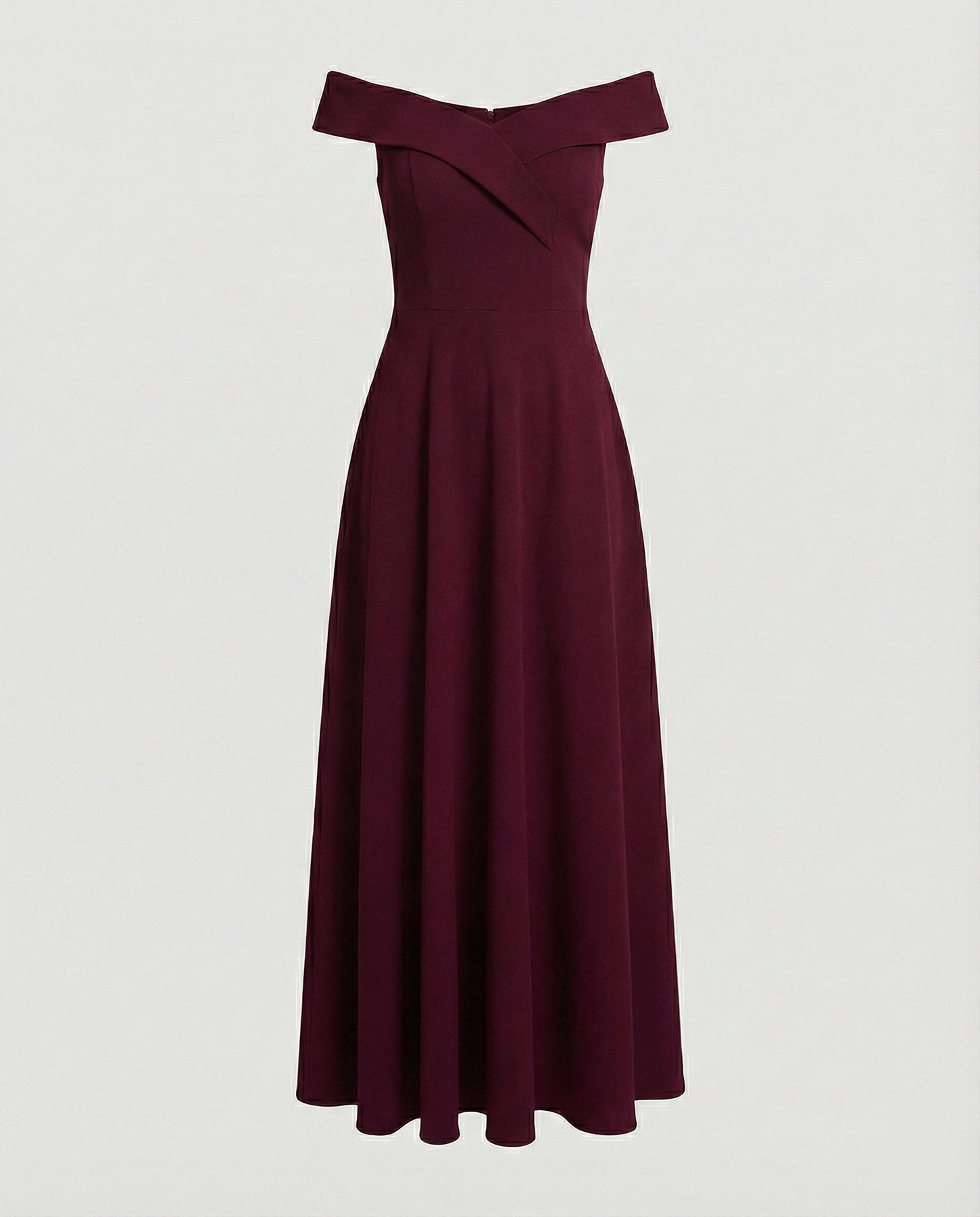 Cleo | Women's A Line Off Shoulder Flowy Wedding Guest Dress