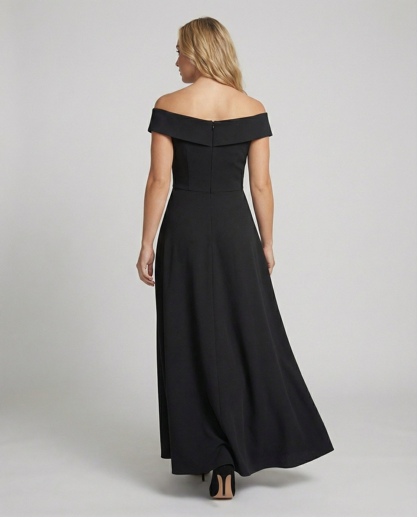Cleo | Women's A Line Off Shoulder Flowy Wedding Guest Dress