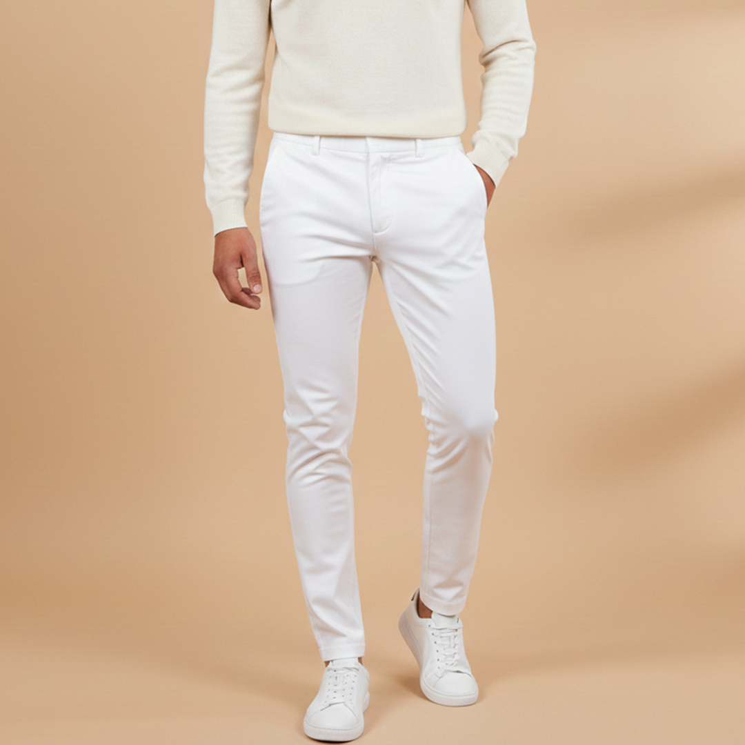 Coltrane | Men's Fitted Straight Leg Side Pocket Pants