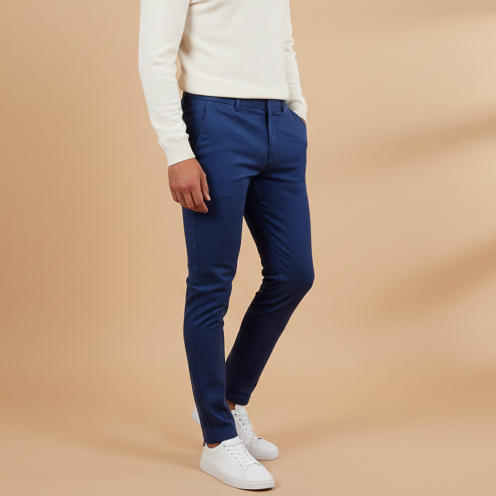 Coltrane | Men's Fitted Straight Leg Side Pocket Pants