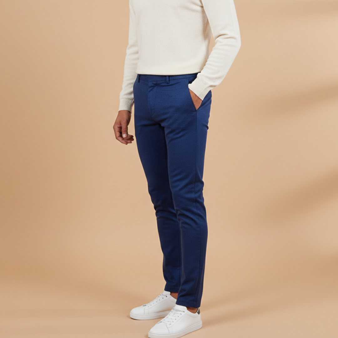 Coltrane | Men's Fitted Straight Leg Side Pocket Pants