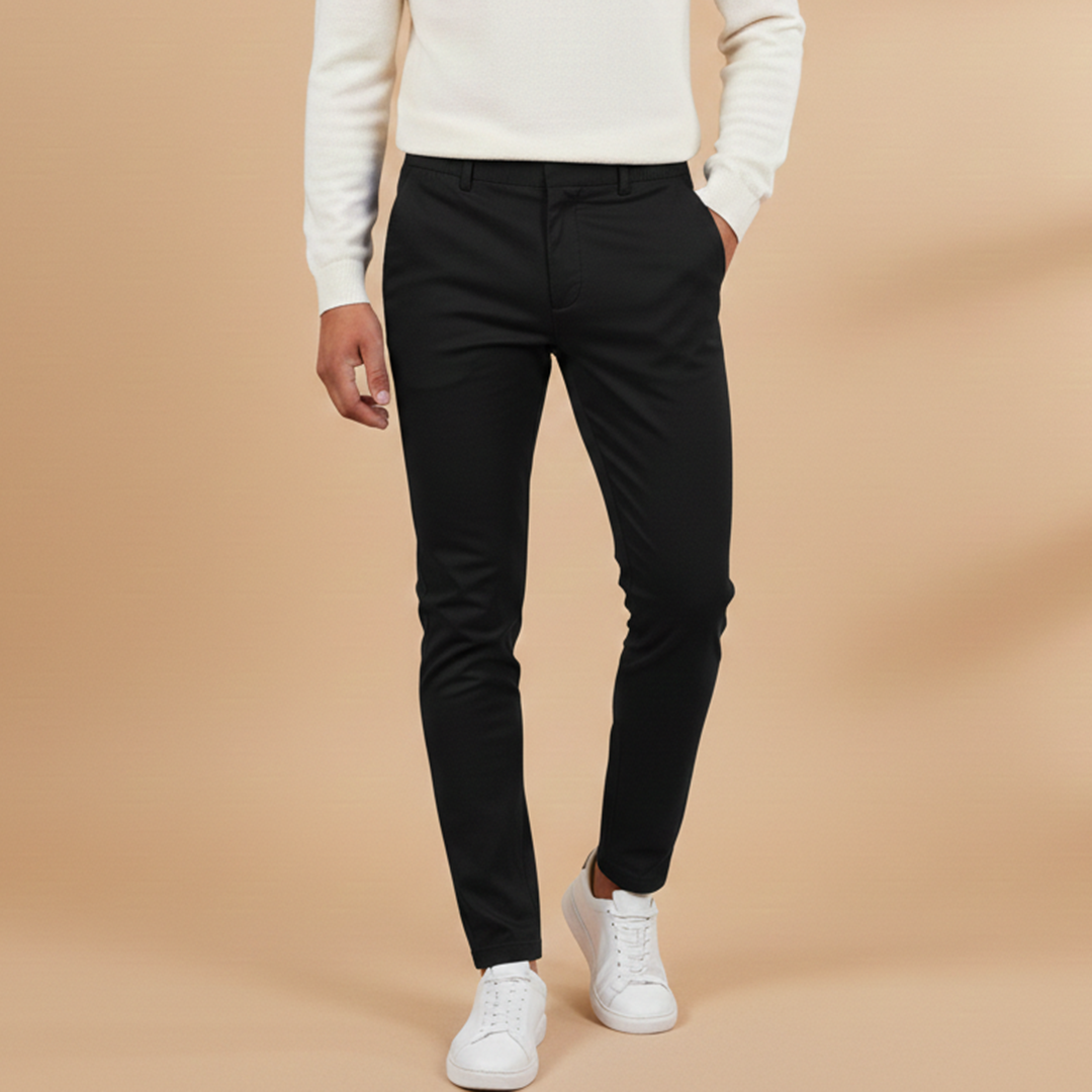 Coltrane | Men's Fitted Straight Leg Side Pocket Pants