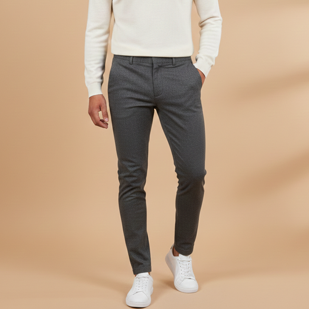 Coltrane | Men's Fitted Straight Leg Side Pocket Pants