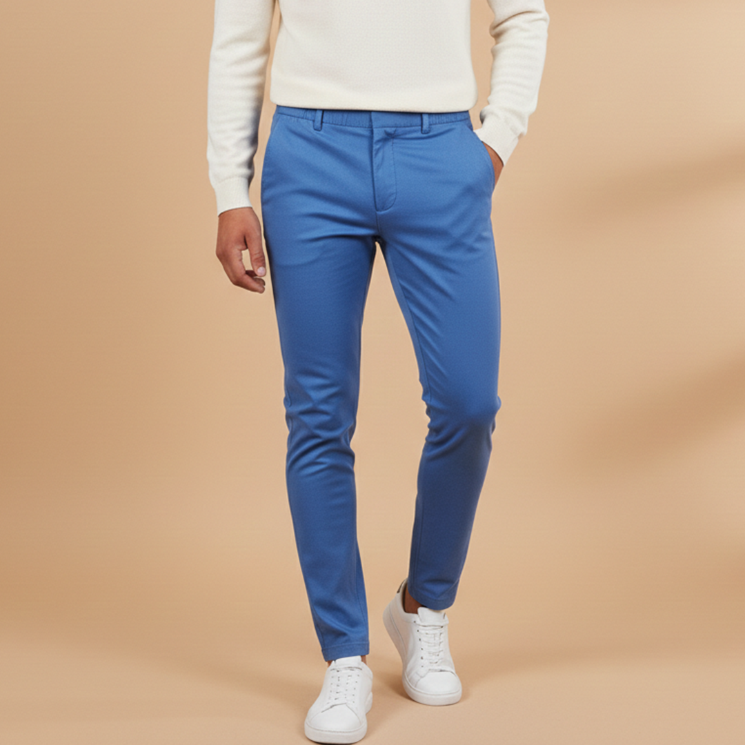 Coltrane | Men's Fitted Straight Leg Side Pocket Pants