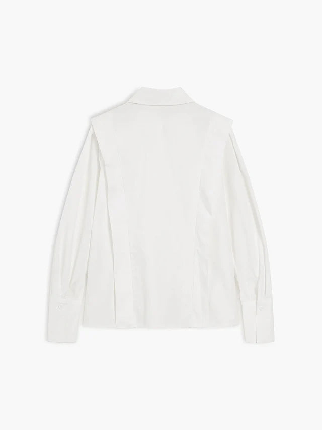 Corina | Women's Pointed Collar Long Sleeve Shirt