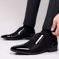 Cornelius | Men's Geometric Patterned Lace-Up Dress Shoes