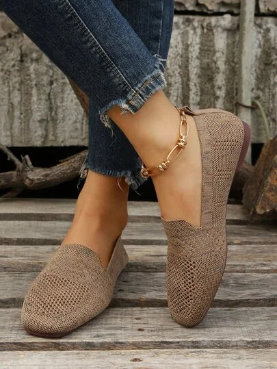 Daisy | Women's Slip On Square Toe Summer Shoes