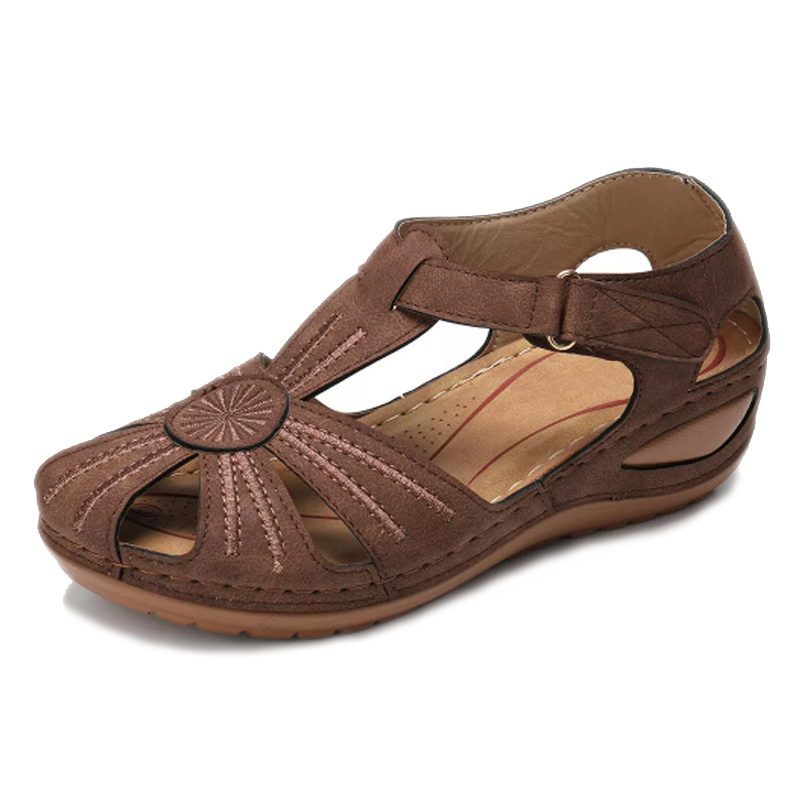 Dallas | Women's Closed Toe Platform Wedge Sandals