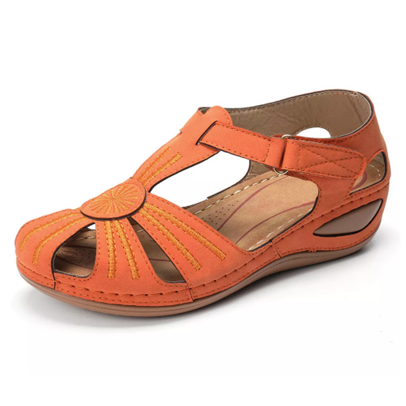 Dallas | Women's Closed Toe Platform Wedge Sandals