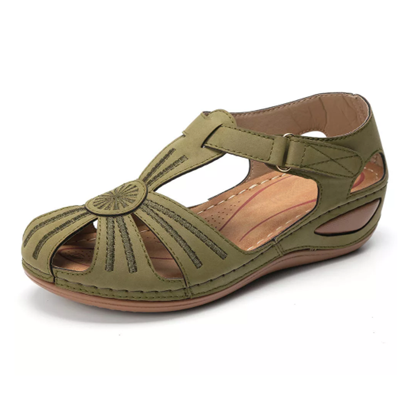 Dallas | Women's Closed Toe Platform Wedge Sandals