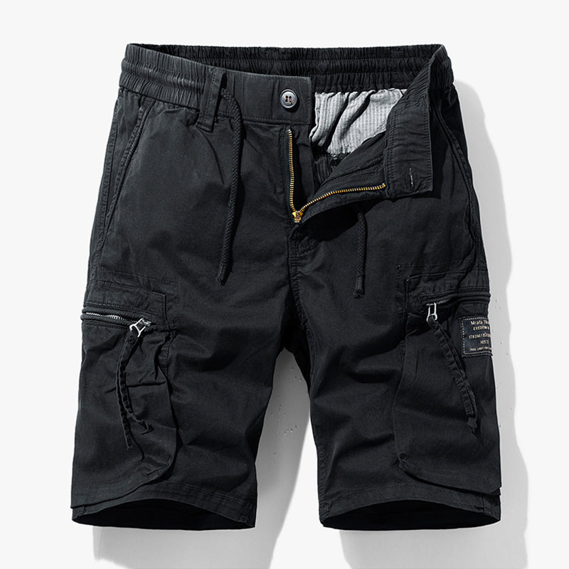 Daxton | Men's Drawstring Multi Pocket Cargo Shorts