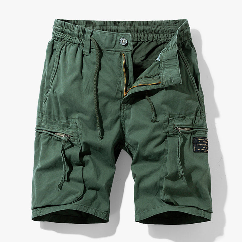 Daxton | Men's Drawstring Multi Pocket Cargo Shorts