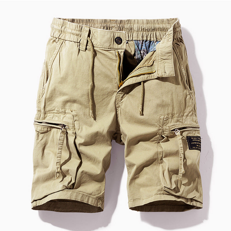 Daxton | Men's Drawstring Multi Pocket Cargo Shorts