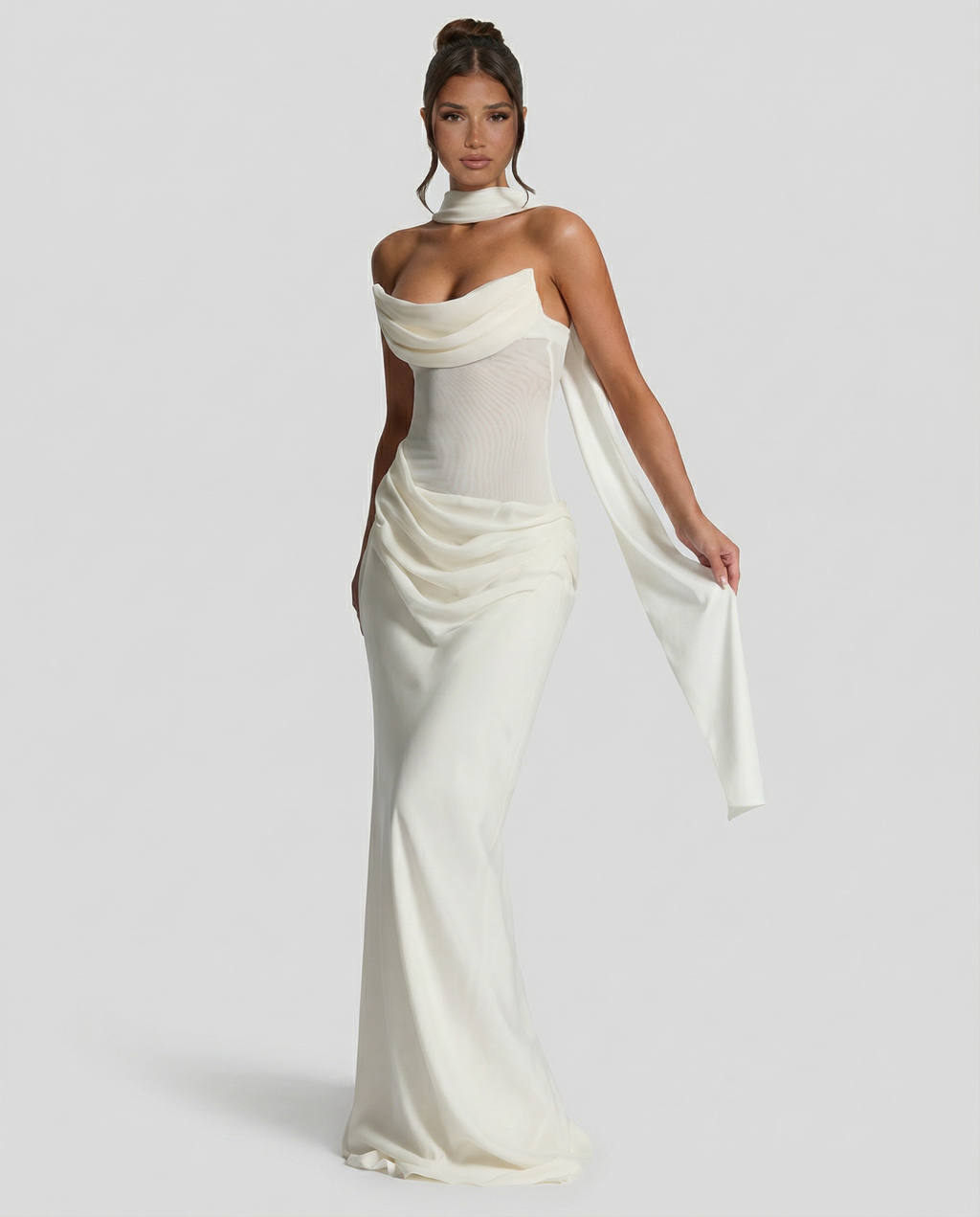Debbie | Women's Sleeveless Corset Wedding Guest Dress