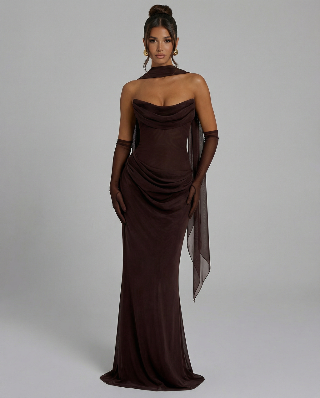 Debbie | Women's Sleeveless Corset Wedding Guest Dress