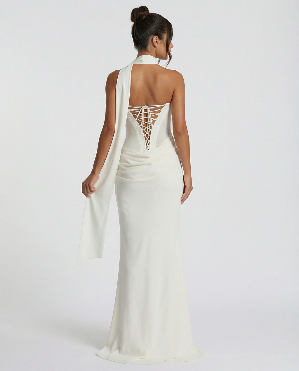 Debbie | Women's Sleeveless Corset Wedding Guest Dress