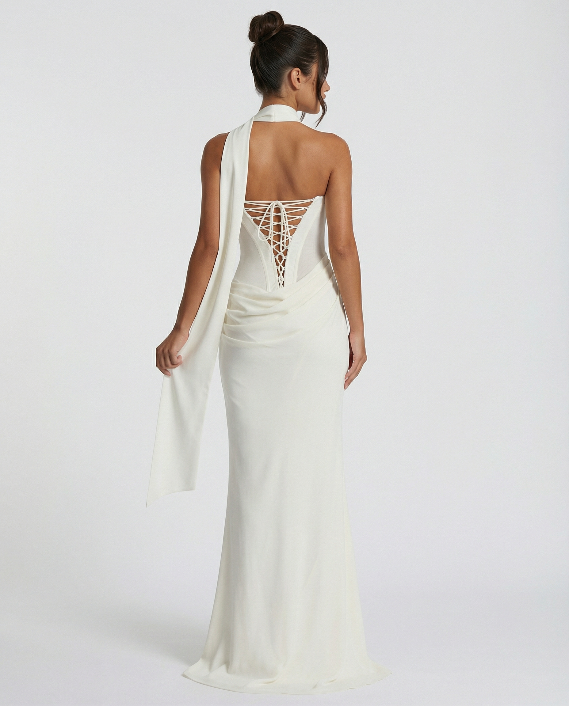 Debbie | Women's Sleeveless Corset Wedding Guest Dress