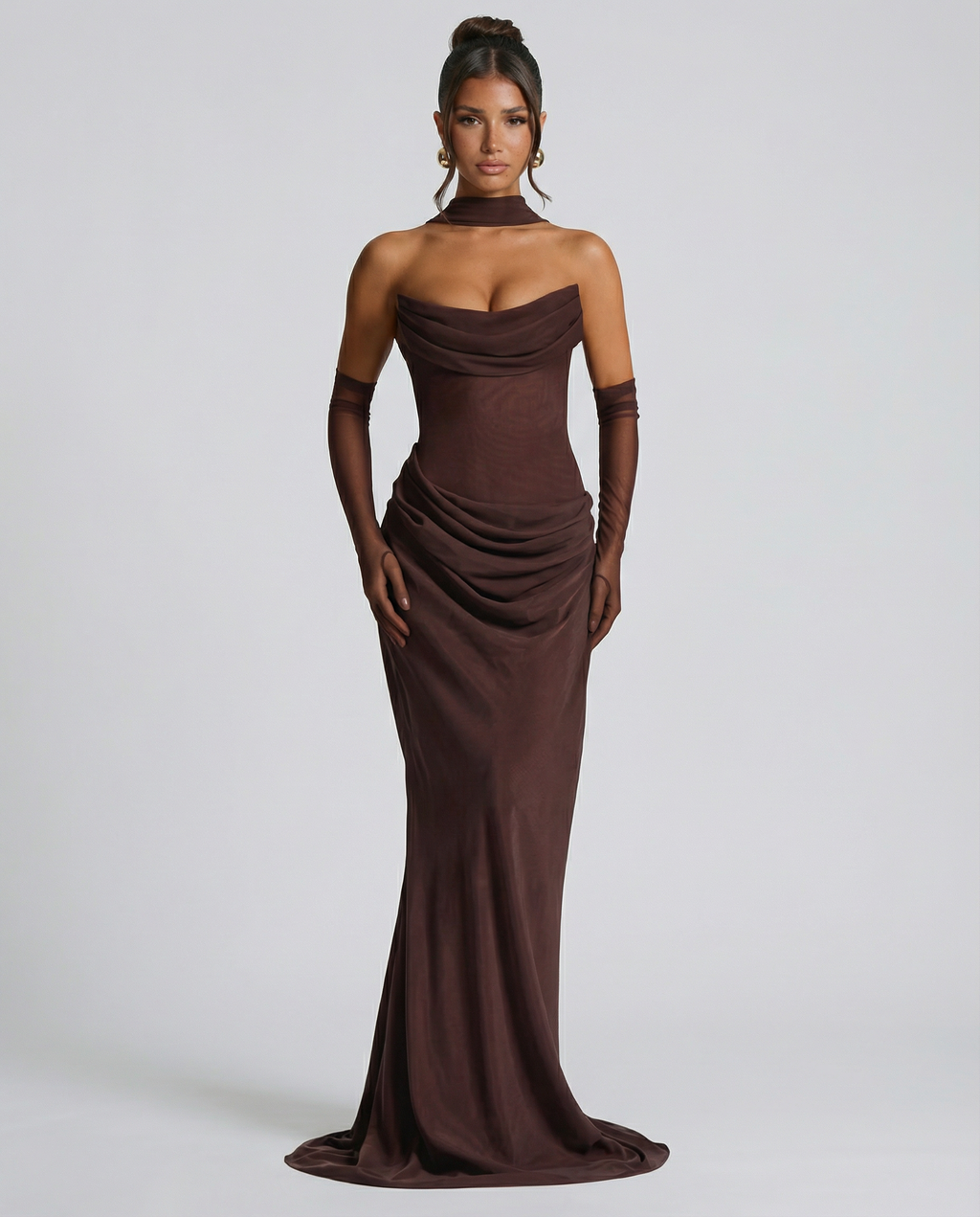 Debbie | Women's Sleeveless Corset Wedding Guest Dress