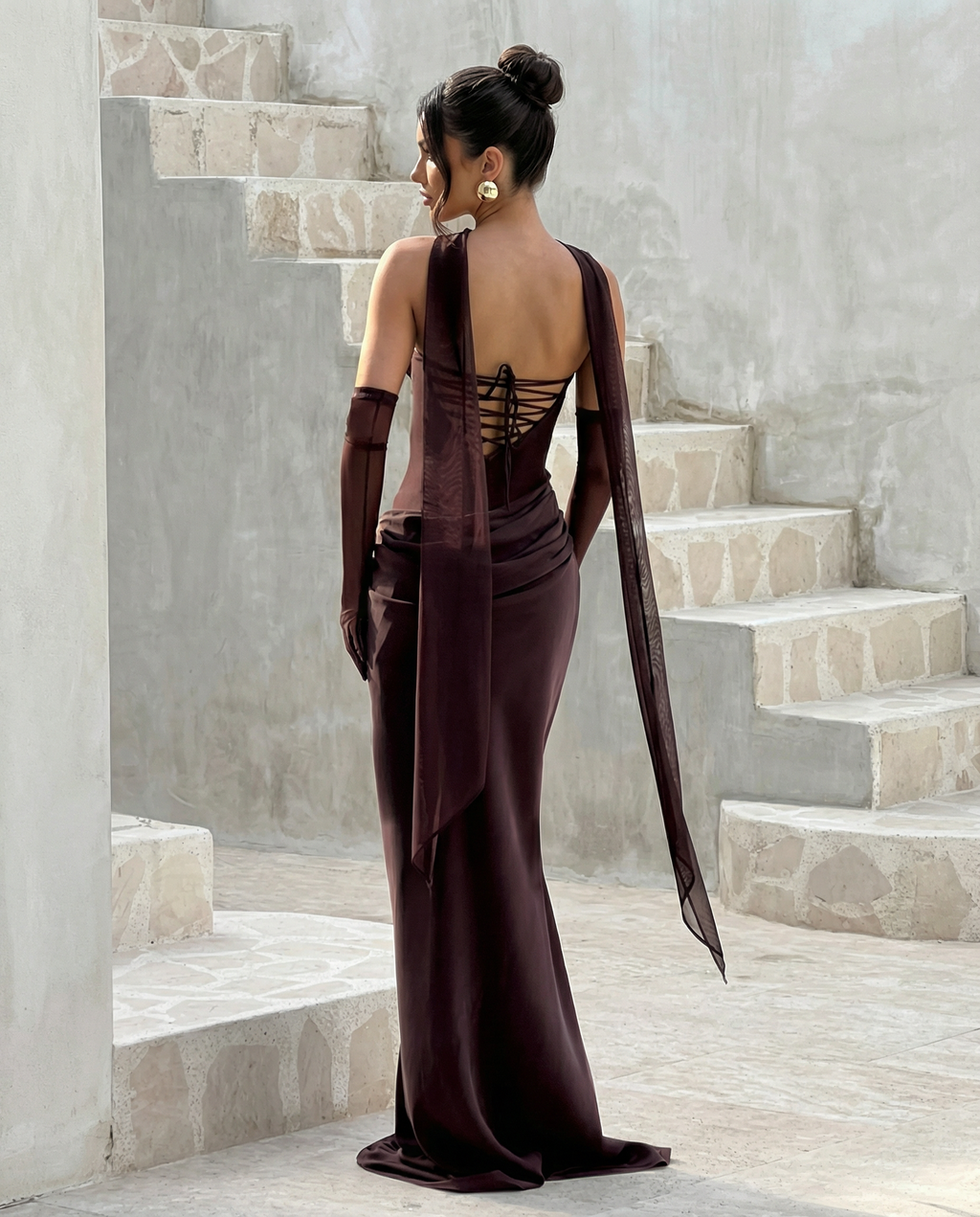 Debbie | Women's Sleeveless Corset Wedding Guest Dress
