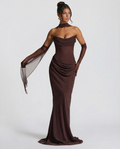 Debbie | Women's Sleeveless Corset Wedding Guest Dress