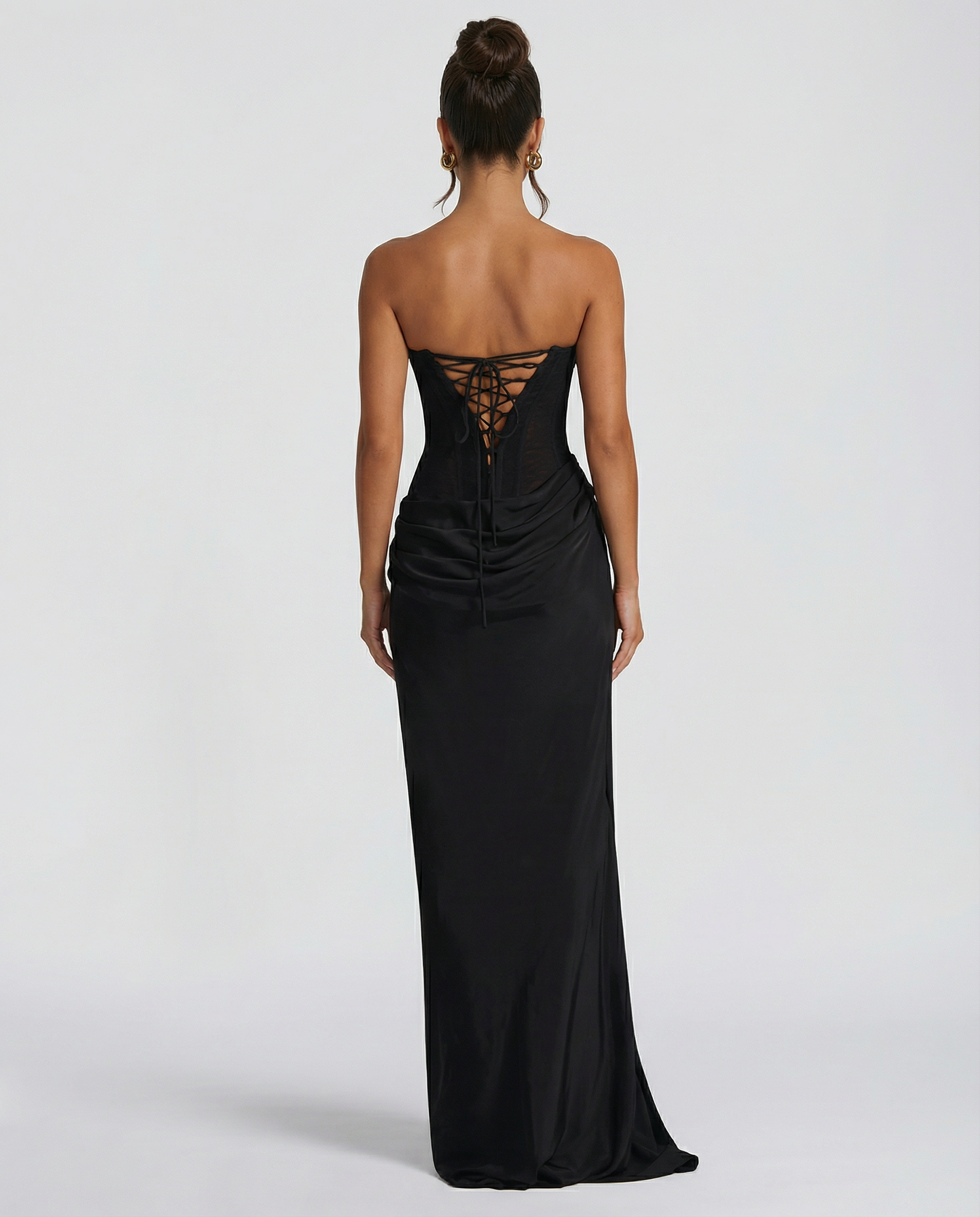 Debbie | Women's Sleeveless Corset Wedding Guest Dress