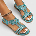 Delilah | Women's Open Toe Slingback Strap Sandals