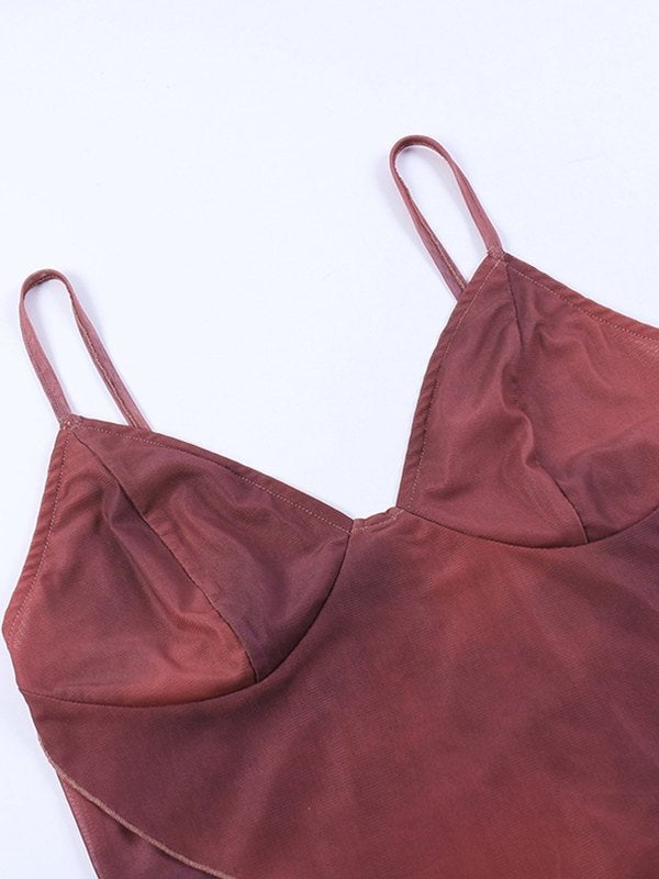 Demetria | Women's V-Neck Sleeveless Summer Top