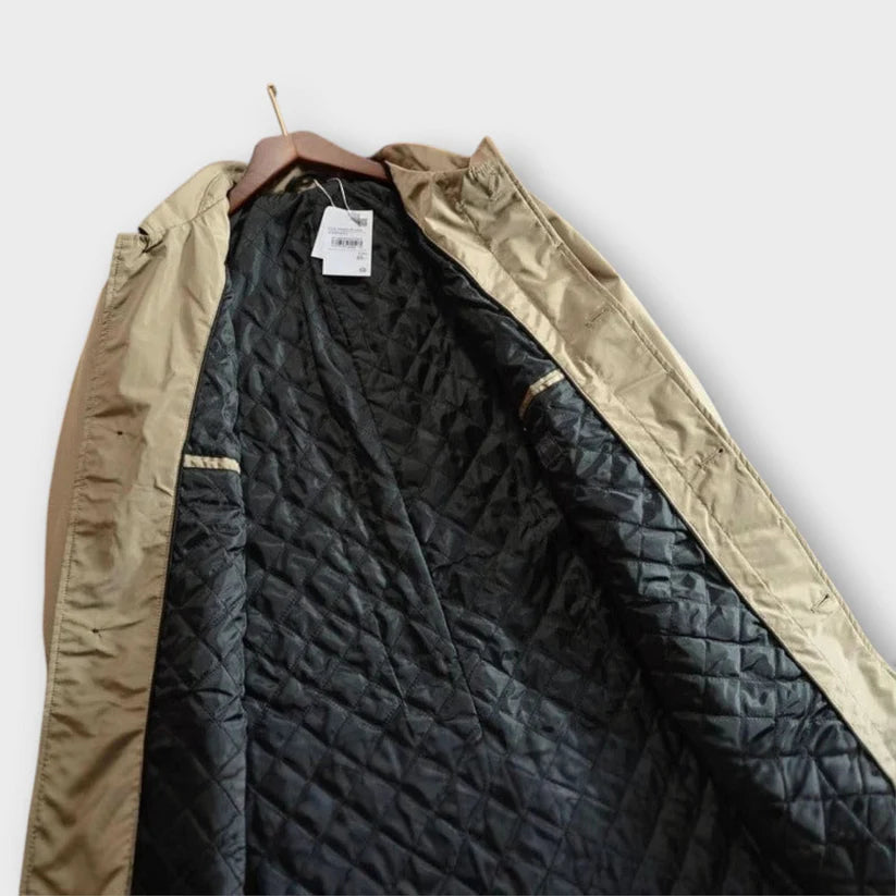 Deshawn | Men’s Pointed Collar Long Sleeve Button Front Coat