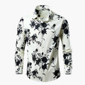 Irving | Men's Long Sleeve Floral Pattern Dress Shirt