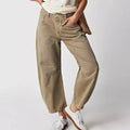 Diamond | Women's Straight Leg Mid Rise Baggy Jeans