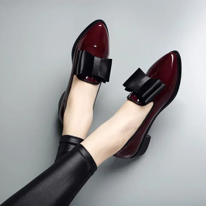Diana | Women’s Pointed Toe Slip On Loafers