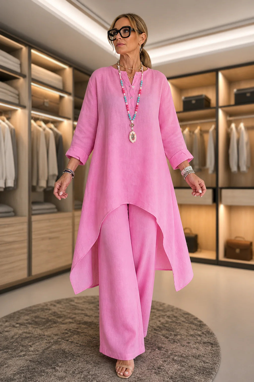 Dolly | Women's Asymmetrical Summer Matching Set