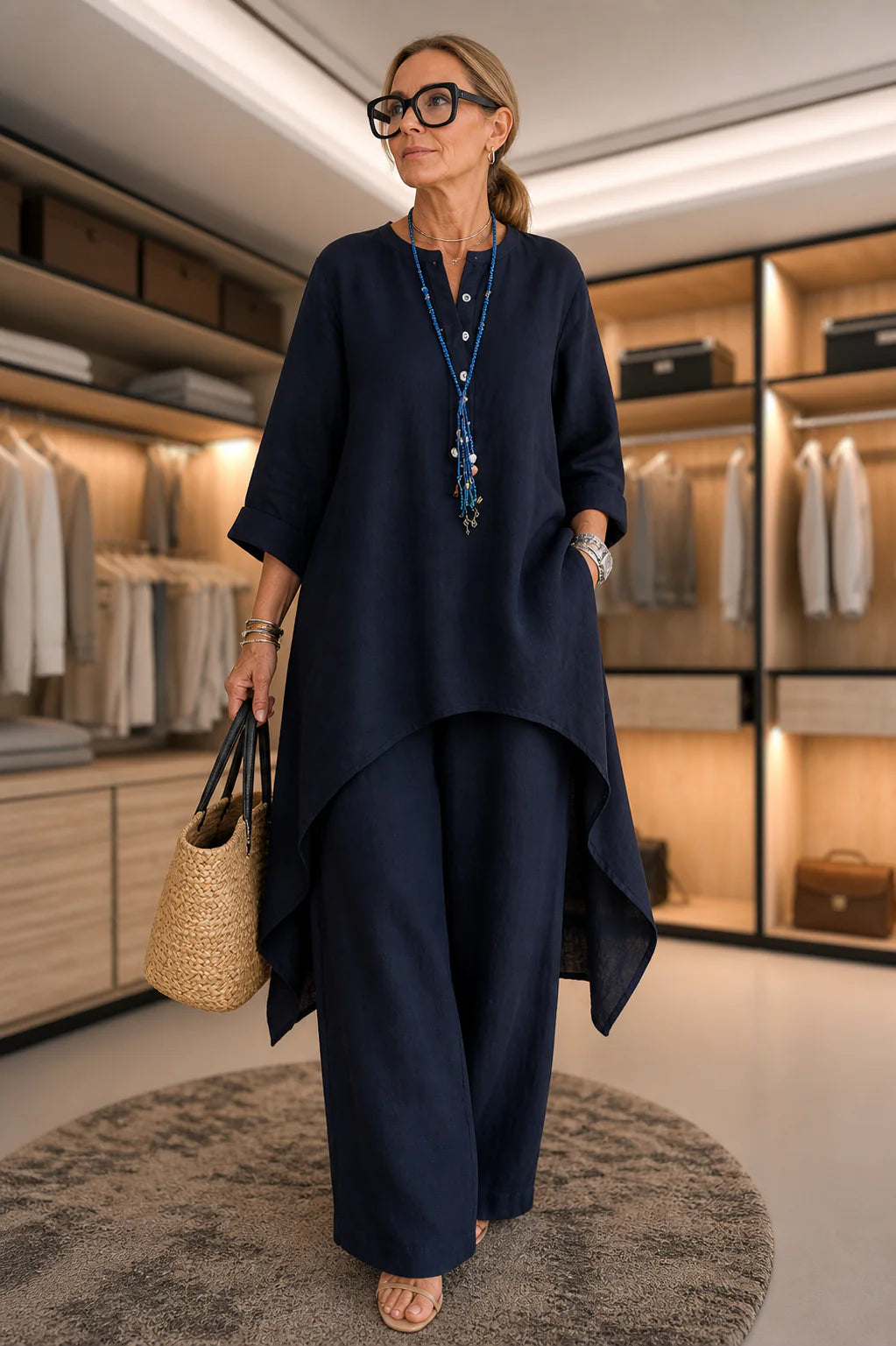 Dolly | Women's Asymmetrical Summer Matching Set
