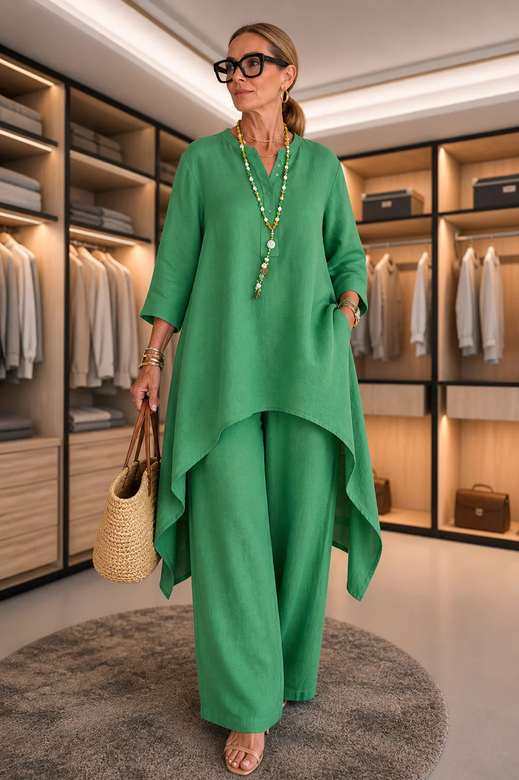 Dolly | Women's Asymmetrical Summer Matching Set