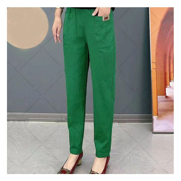 Dominica | Women’s Straight Leg Fitted Pockets Pants