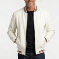Donahue | Men’s Front Zip Long Sleeve Striped Jacket