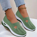 Doreen | Women's Slip On Closed Toe Cutout Shoes