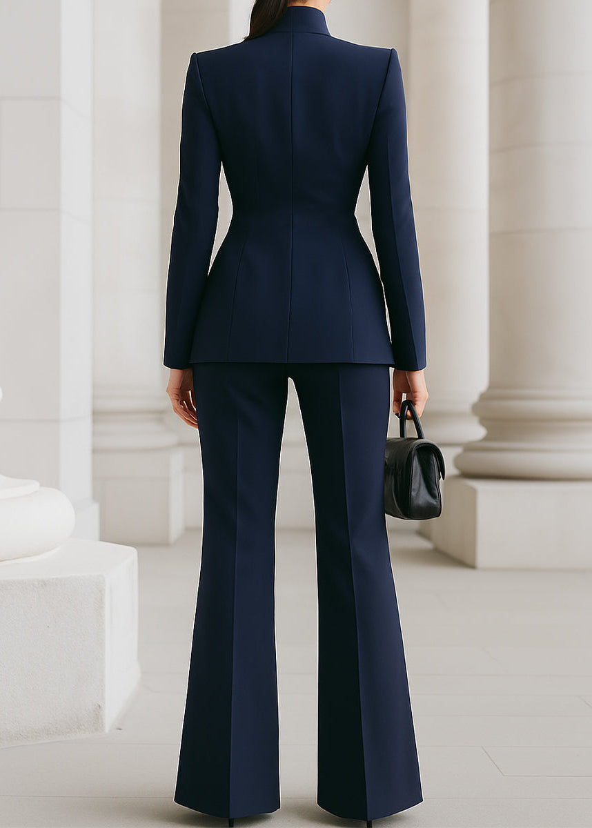 Doria | Women’s Structured High Neck Two Piece Suit