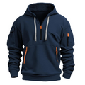 Douglas | Men's Front Zip Pocket Long Sleeve Hoodies