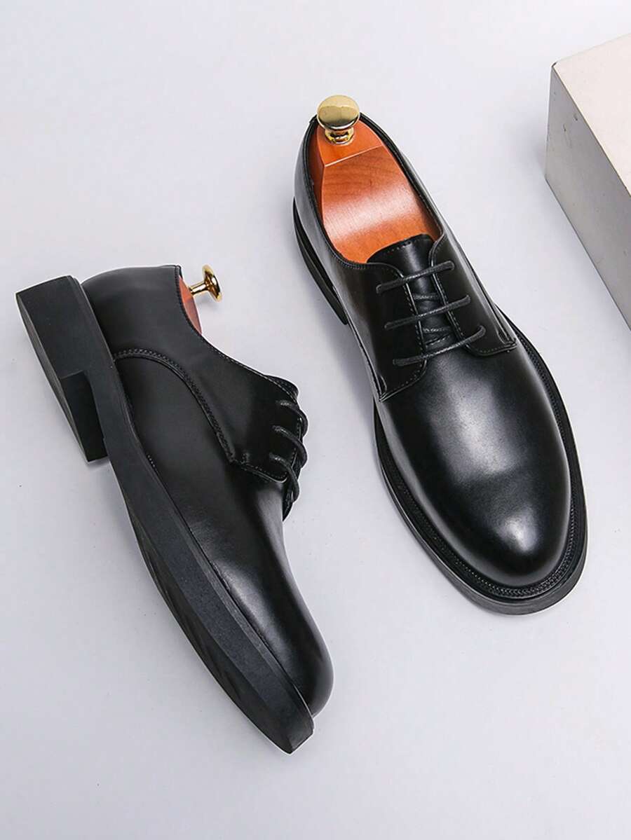 Drummond | Men's Round Toe Lace Up Derby Dress Shoes