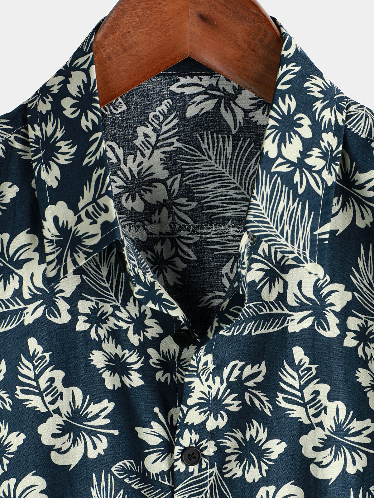 Dwayne | Men's Button Front Short Sleeve Printed Dress Shirt