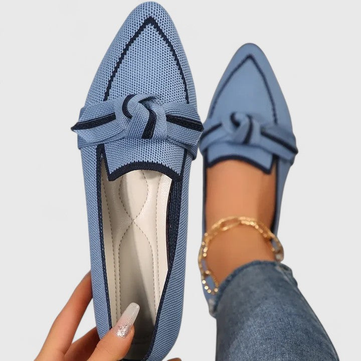 Elizabeth | Women’s Pointed Toe Slip On Loafer Flats
